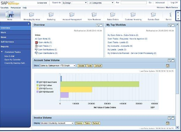 نرم افزار SAP-Business-by-Design